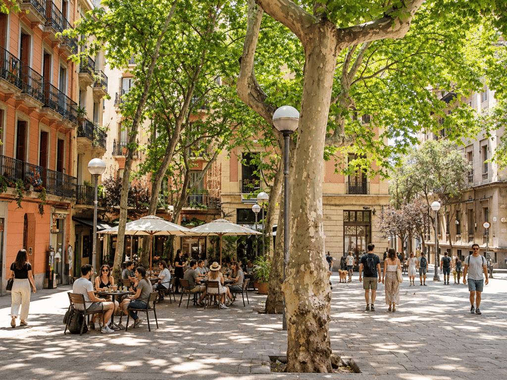 Conocer Barcelona: barrios, distritos y cómo organizar tu visita Barrio de Gracia Barcelona